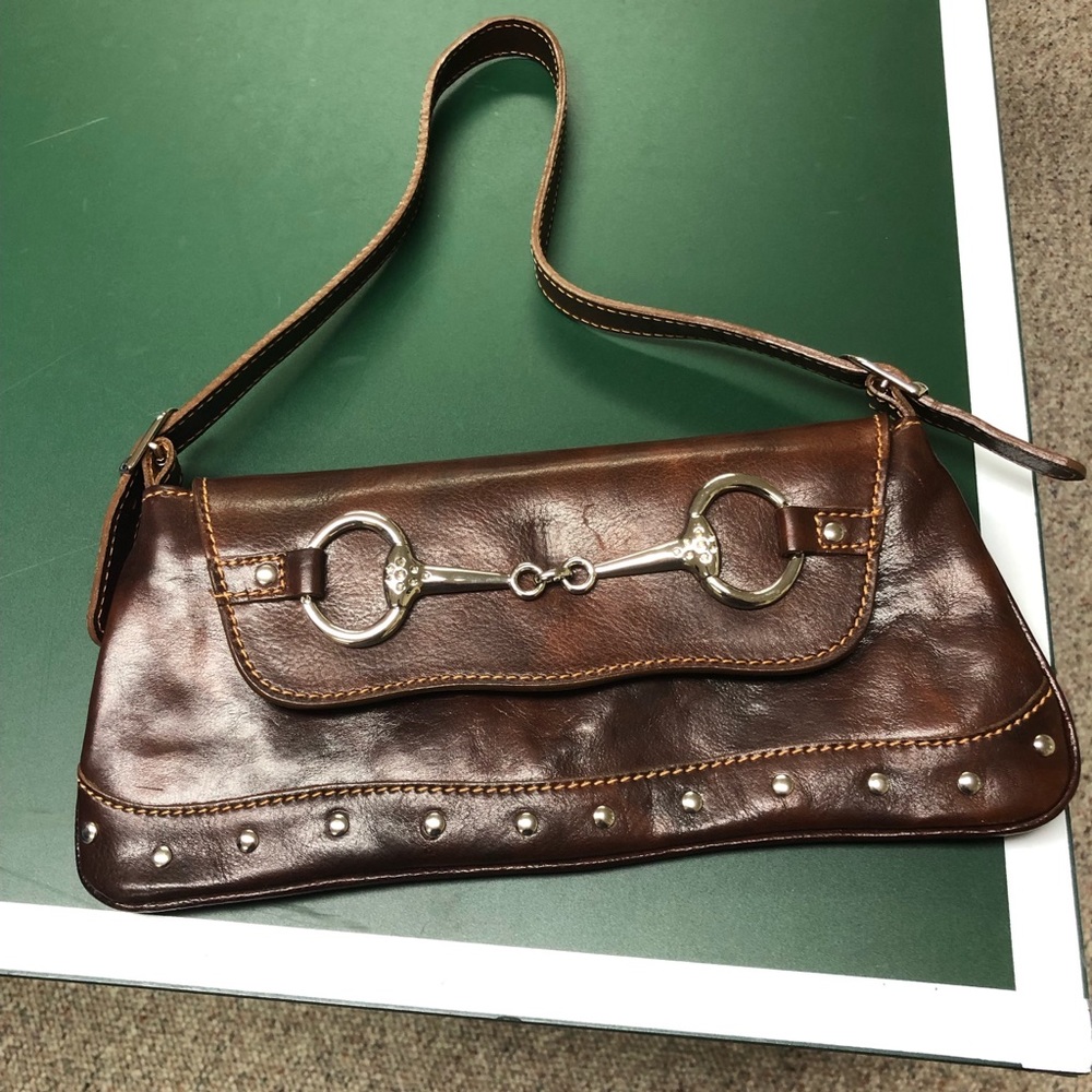 Leather handbag from Italy